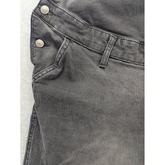 Sonoma Goods For Life Overalls Womens 2XL Maternity Black Gray Stretch Denim - Picture 4 of 16